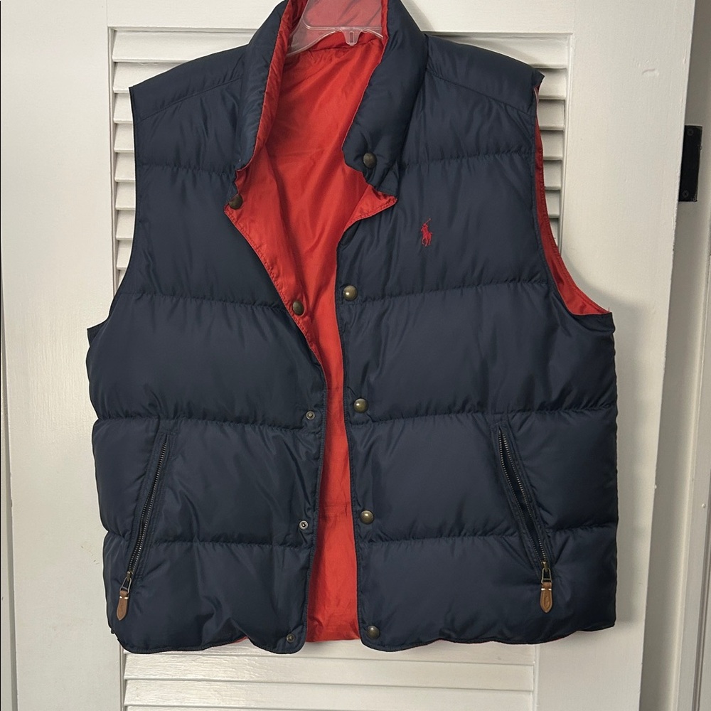 Polo Ralph Lauren Dark Blue and Red Vest